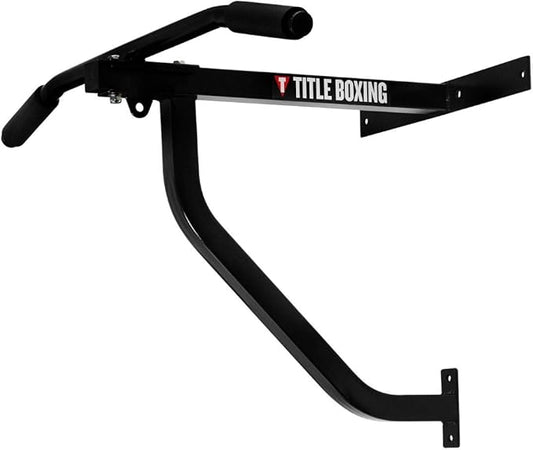 TITLE Boxing Wallmount Pull-Up Bar & Bag Hanger - Heavy Bag Hanger, Heavy Bag Stand, Boxing Stand, Punching Bag Hanger, Pull-up Bar, Boxing Bag Stand, Heavy Bag Mount