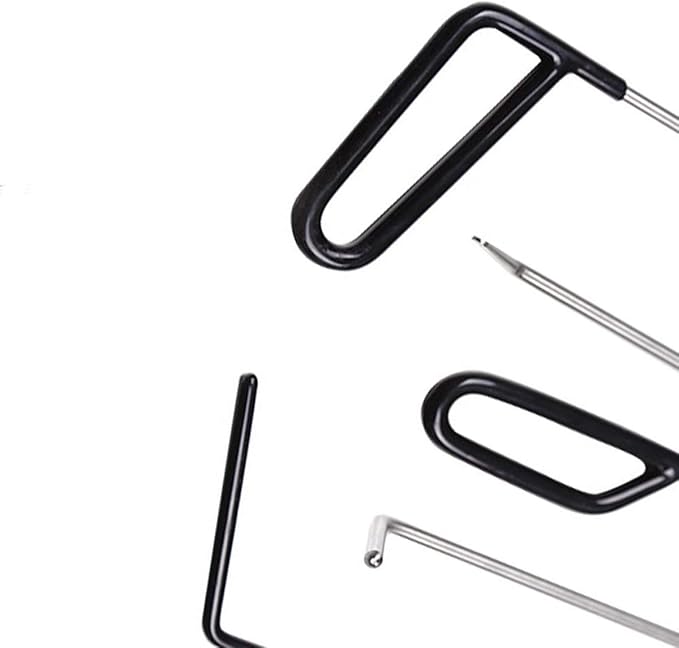 WHDZ Rods Auto Body Dent Repair Hail Damage Removal Tools Dent Hammer for Door Dings Hail Repair and Dent Removal (6 Pieces)