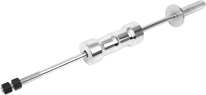 Inner CV Joint Puller Slide Hammer Front Wheel Drive Axle Half Shaft Removal Tool Kit 63mm 48mm CV Joint Fork Adapter Heavy Duty 10 Pounds Slide Hammer