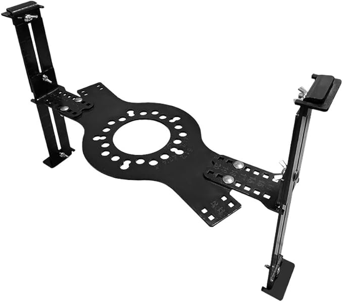 Wheel Fitment Tool, 14"-22" Wheel Fitment Simulator Tire/Rim Fit Size Measuring Mockup Tools, 5-Lug Wheel Bolt Pattern Simulator Wheel Offset Measuring Tool for Car