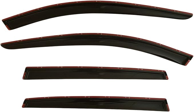 2023-2026 Tape-On Rain Guards for Mazda CX-50 Side Window Visor Deflectors 2.5 S Select Preferred Plus Premium Turbo Meridian CX50 Durable Vent Shades 2024 2025