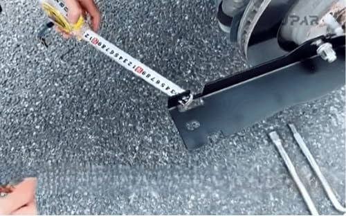 Black Tire Repair Tools - Wheel Alignment Tools, Alignment Tool, Toe Alignment Tool for Precise Alignments - Ideal for Cars, Trucks, and SUVs