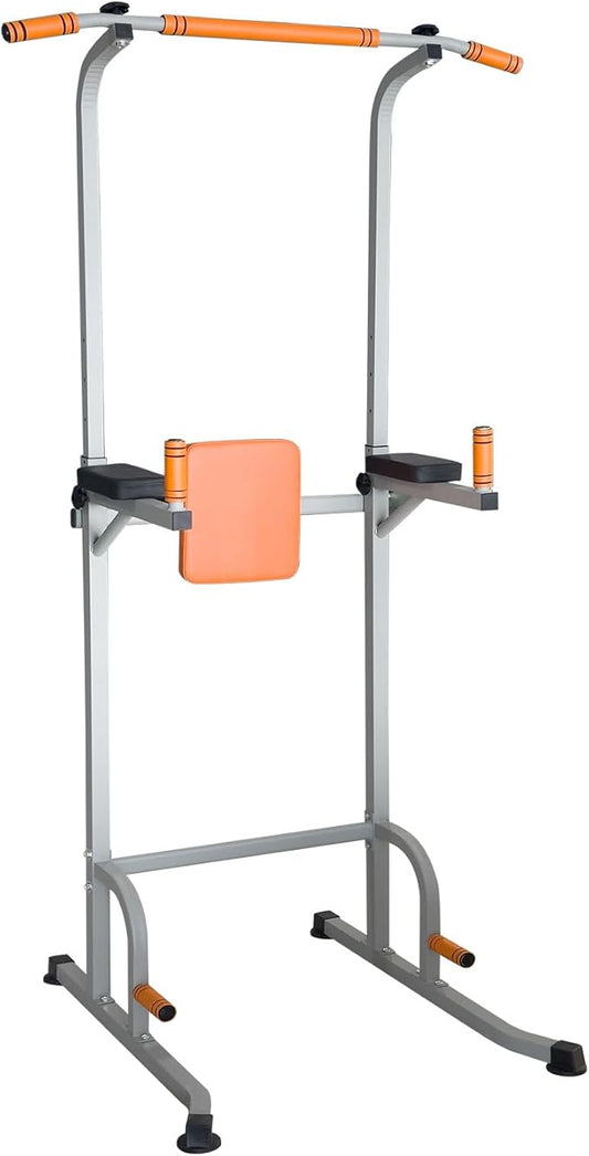 Power Tower Pull Up Bar Dip Station Dip Stand Multi-Function Home Gym Strength Training Fitness Equipment