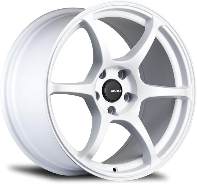 17x8 White Wheel AVID1 AV26 5x4.5 35