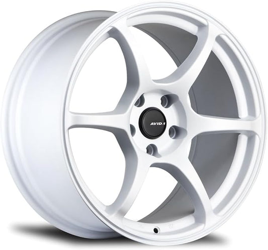 17x8 White Wheel AVID1 AV26 5x4.5 35