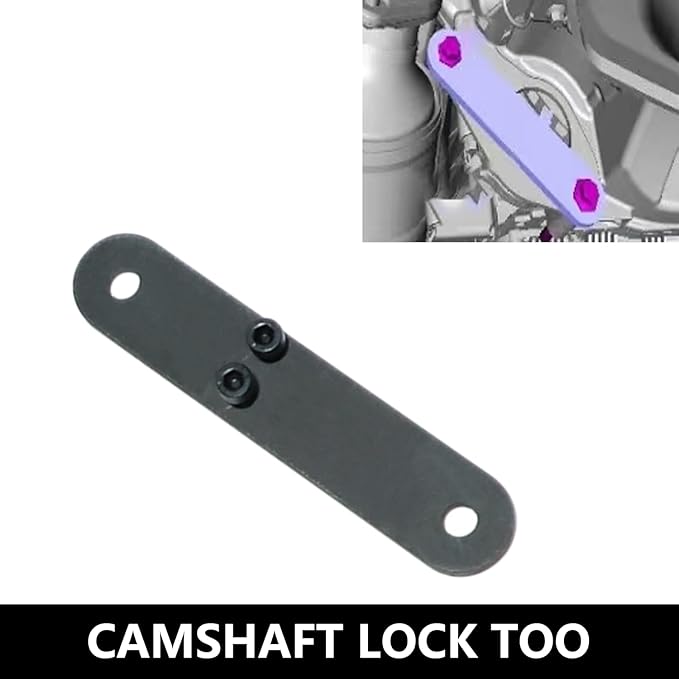 Timing Kit Camshaft Alignment Locking Tool with Fuel Injector Puller Compatible with Land Rover Jaguar Discovry 4 Rang Rover Sport V8 5.0L V6 3.0L Engine 303-1303 303-1145 303-1148 303-1482 310-197
