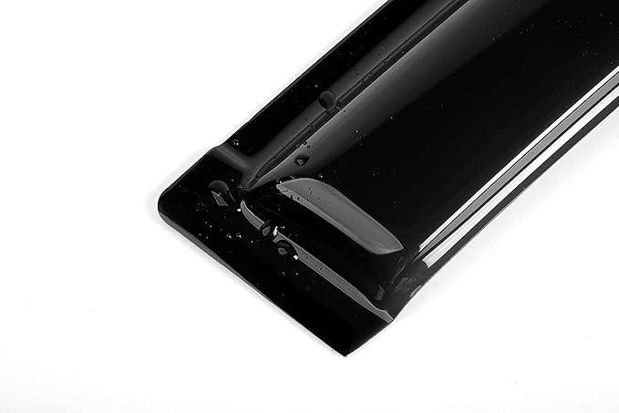 Original 2pcs Side Window Deflectors, Outside Mount Tape-On Rain Guards Set, Nice Side Window Visors Compatible with 2006-2011 Civic 2-Door Coupe Only |92410|