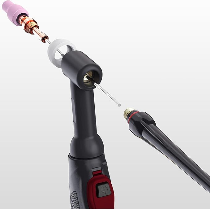 ARCCAPTAIN TIG Welding Tungsten Electrode 10-Pack 3/32"x 7"(White- 0.8% Zirconiated, WZR8/EWZr-0.8)