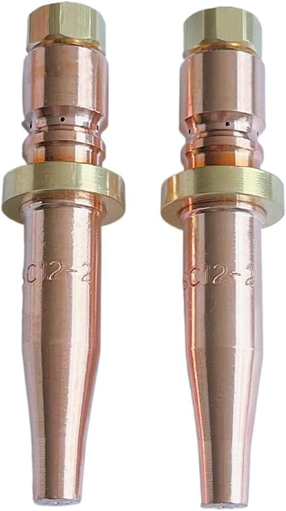 SC12-2 Acetylene,A General Purpose Cutting Torch Tips Suggests Smith Style Heavy Duty，Pack of 2