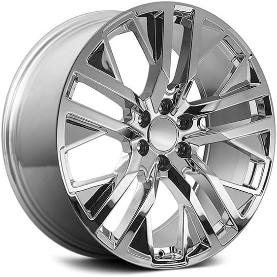 20x9" Size Fits FR 96 For GMC CarbonPro Chrome Wheel - 6x5.5" Bolt-Pattern - 28mm Offset - 78.1mm Hub-Size