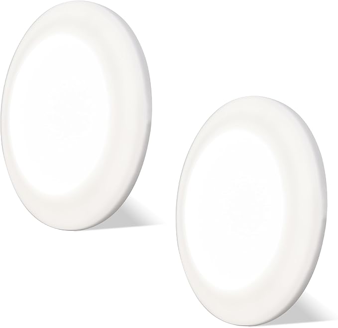 Facon 4.5" LED RV Puck Light Surface Mount - 2Pack, SY-SM45 12V RV Dome Light with Switch, 370LM Daylight White (6000K), Ideal for RVs, Motorhomes, Campers, Marine Vehicles