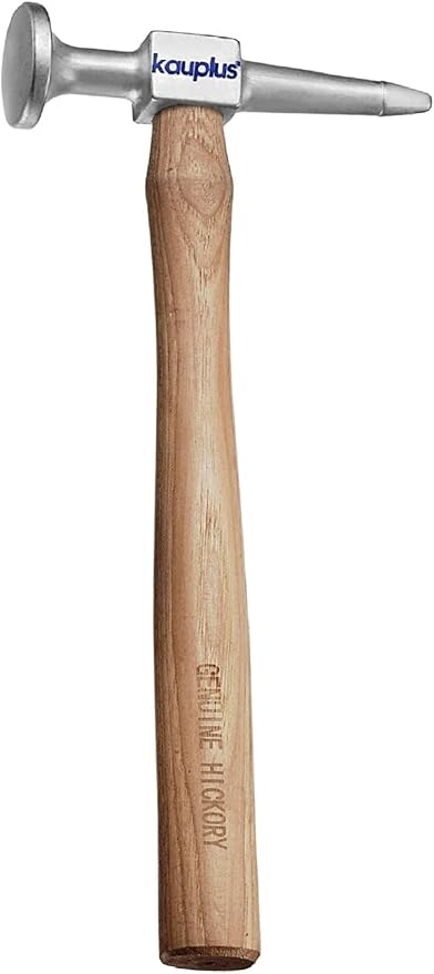 3PCS Aluminum Auto Body Dent Repair Set - Metal Work Dolly Tool Kit With Chisel, Shrinking, and Utility Pick Hammers