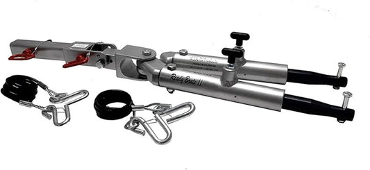 NSA RV - Ready Brute II Aluminum Tow Bar (8,000 lbs) - Non-Braking, All-Terrain, Non-Binding, Made in USA