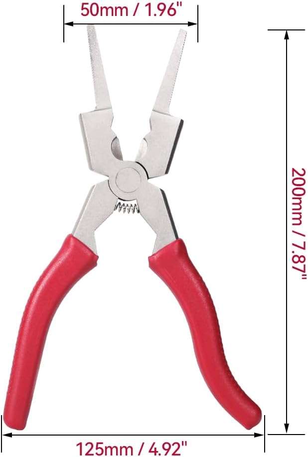 ARCCAPTAIN Professional 8" Weliding Pliers, Sharp MIG Pliers for Rust Resistant, Long Nose Pliers with Anti-slip Handle - Durable and Effecient