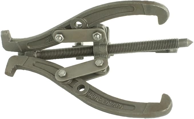 10" Gear Puller,3 Jaw Puller for Pulley Gear Bearing Flywheel Removal,2 Jaw / 3 Jaw Puller with Reversible Jaws, Bearing Puller Suitable for Automotive Repair and Industrial Maintenance (10in)