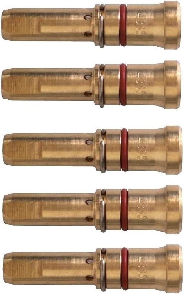 4335 Mig Welding Gas Diffuser for Bernard 200/300 Amp MIG welding Guns 4335 (Pack of 5) 4335