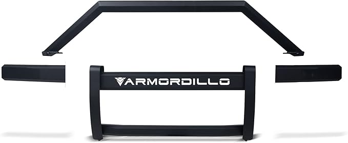 Armordillo 8702185 AR2 Pre-Runner Style Modular Bumper Grille Guard - Matte Black Fits 2019-2024 Dodge Ram 1500