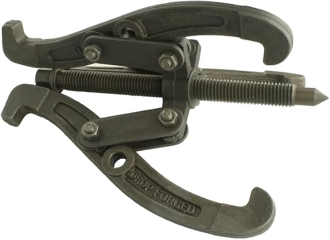 6" Gear Puller,3 Jaw Puller for Pulley Gear Bearing Flywheel Removal,2 Jaw / 3 Jaw Puller with Reversible Jaws, Bearing Puller Suitable for Automotive Repair and Industrial Maintenance