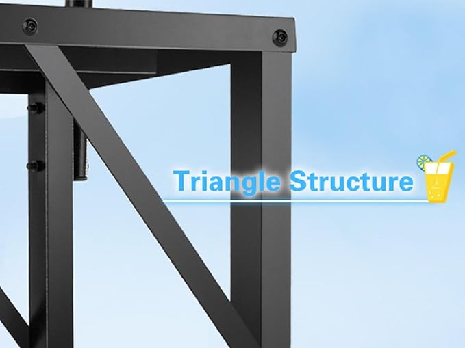 RV Steps with Handrail, 4 Step RV Stairs 660lbs Load Capacity, Heavy Duty Camper Steps with Wide & Anti-Slip Platform, Portable Outdoor Metal Entry Stairs for Hot Tub, Mobile Home, Travel Trailers