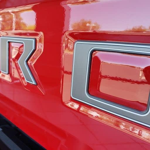 EyeCatcher Tailgate Letter Inserts Compatible with 2022-2025 Frontier Accessories (Carbon and White)