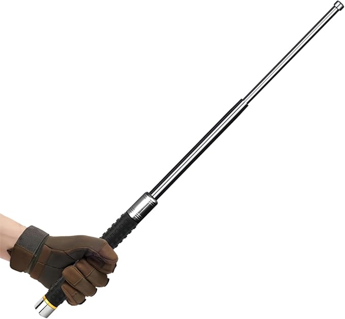 Multi-Functional Tire Thumper – Heavy Duty Universal Tire Tool, Solid Machined Construction, Self Defense Emergency Escape for Truckers & Outdoor Use