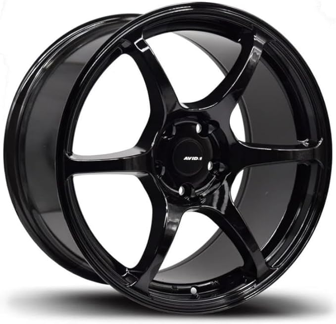 17x8 Gloss Black Wheel AVID1 AV26 5x4.5 35
