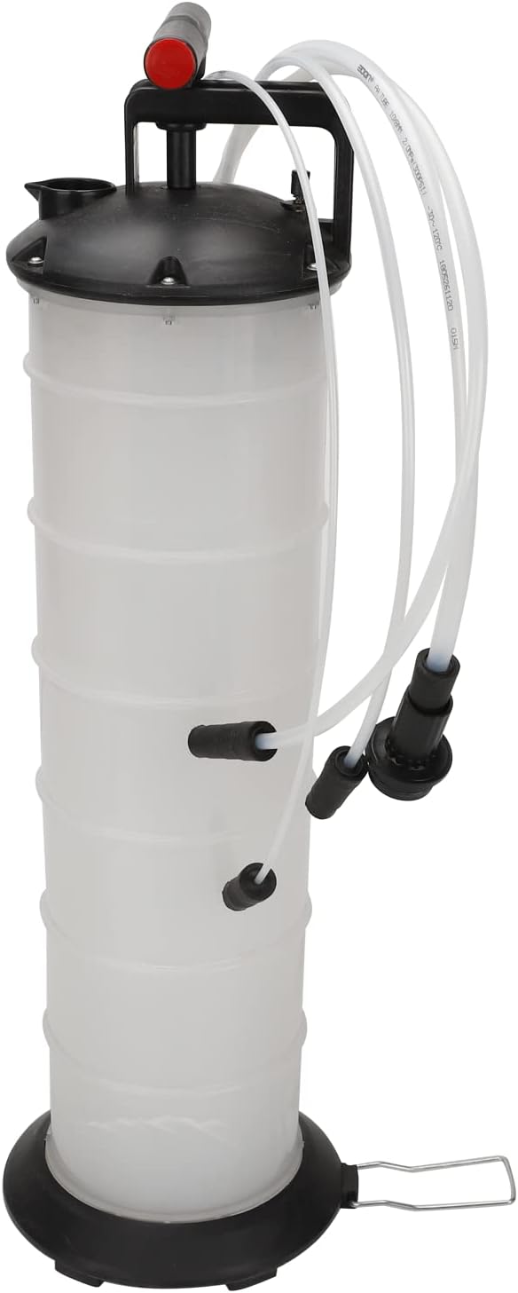 Manual 7 Liter Oil Fluid Changer Vacuum Extractor Fuel Petrol Pump Transfer Remover Tank