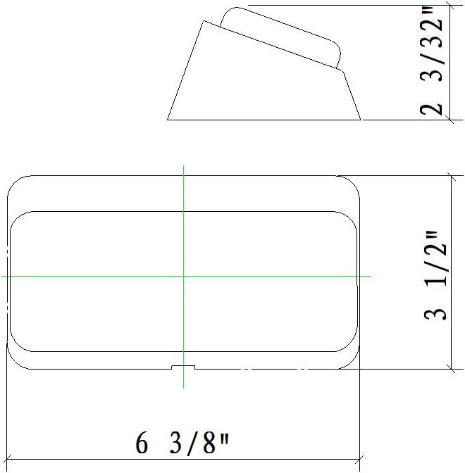 Lumitronics RV 12V LED Outdoor Exterior Porch Light Utility Lighting Fixture - Clear & Amber Lenses Used for Camper Lights (White)