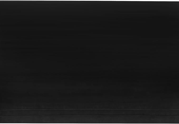 RecPro RV Awning Fabric Replacement | Universal Fit | 8-22ft Sizes | Heat Sealed Vinyl (10' - Actual Width 9' 1", Solid Black)…