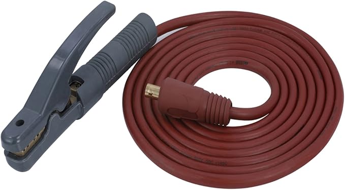 Amico EH15500, 15-Feet/2-Gauge Pure Copper Electrode Holder Assembly, 35-70mm Connector Dines, Rated Current is 500-Amps.