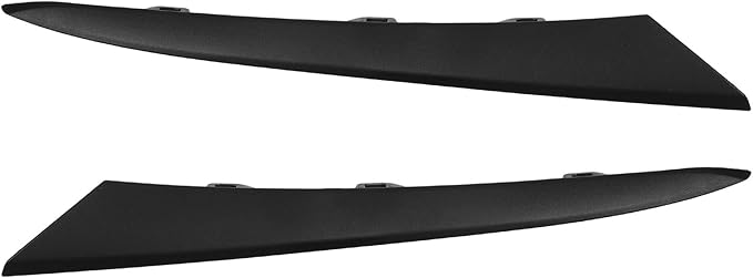 ZXMOTO Black Front Bumper Upper Grill Grille Kit Fit for Honda Civic Sedan 4Door 2022 2023 2024