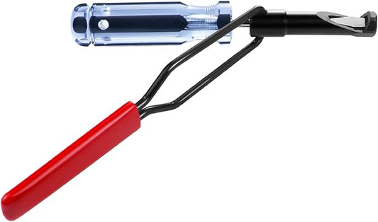 10mm Valve Adjustment Tool Jam Nut, Slotted Valve Grinding & Lapping Tool, Valve Adjusting Stud, Jam Nuts with Window Cut Out for Positioning, for Honda Toyota and Other Japanese Auto Vehicle Engine