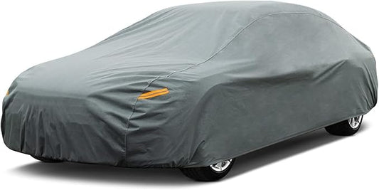 Kayme Heavy Duty Car Cover Custom Fit Plymouth Laser (1989-1994) Waterproof All Weather for Automobiles, Full Exterior Covers Sun Rain UV Protection.（Deliver About 3-10 Days）