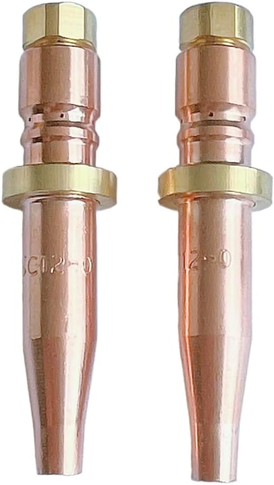 SC12-0 Acetylene,A General Purpose Cutting Torch Tips Suggests Smith Style Heavy Duty，Pack of 2