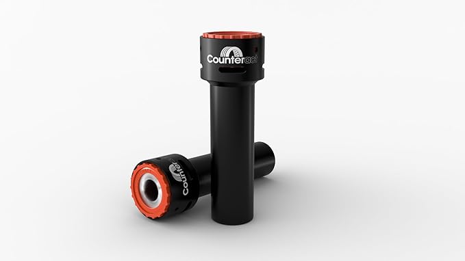 Counteract SBCT28-HD Wheel and Hub Stud Cleaning Tool, Cleans Surface Rust, Corrosion, Debris on OTR, Agriculture, Heavy Duty Vehicles, Fits Inserts SBR28-HD, Includes 28mm HD Brush