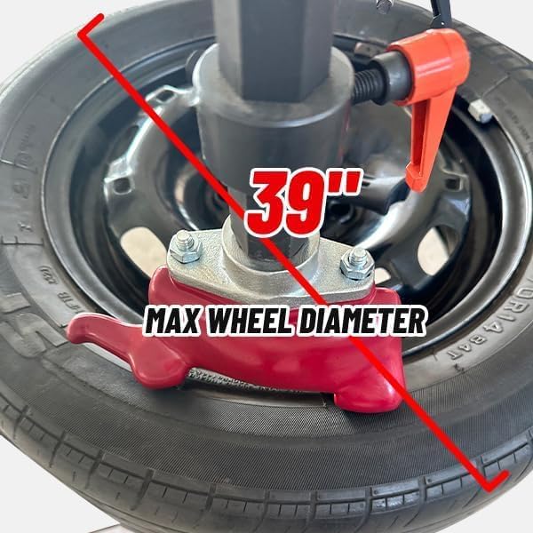 KATOOL Mini Tire Changer Machine Tire Size 21" Max Wheel Diamter 39" Tire Changers Manual Tire Machine