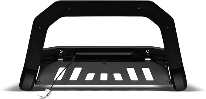 Armordillo 8707869 AR-T Series LED Bull Bar Compatible with Parking Sensor - Matte Black Fits 2020-2023 Chevy Silverado 2500 3500 HD