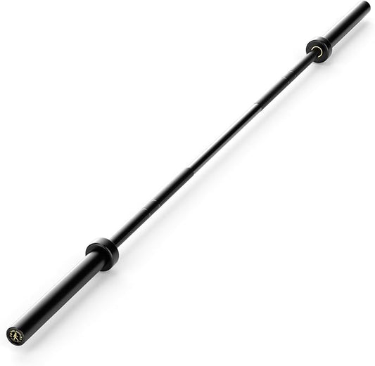 7FT Olympic Barbell, 1500LB Capacity Weight Bar with Knurled Grip, Fits 2” Plates, Straight Bar for Powerlifting, Weightlifting & Bench Press