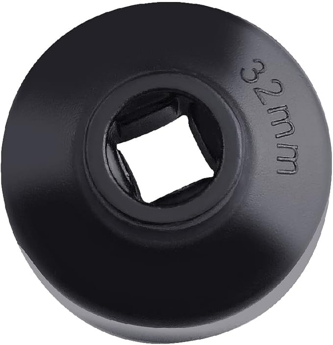 Oil Filter Socket Set Includes 24mm,27mm,29mm,30mm,32mm,36mm,38mm. 7-Piece Oil Filter Wrench Set for Mercedes Benz, VW, BMW, Oil Change Tool