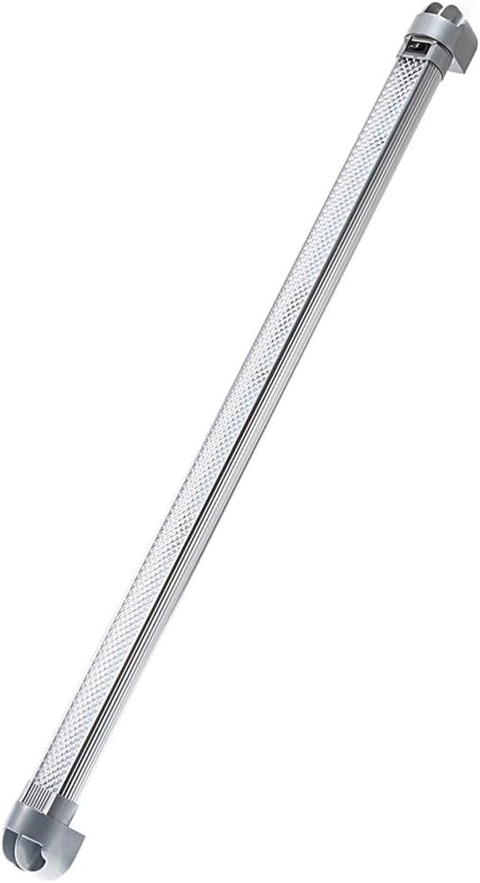 Lightronic RV LED Porch Awning Light Fixture 30", 6000K Cool-White, High Light-Output Low Current Draw, Integrated On/Off Rocker Switch, Heavy-Duty Aluninum Housing, 12V/24V DC, 1-Pack