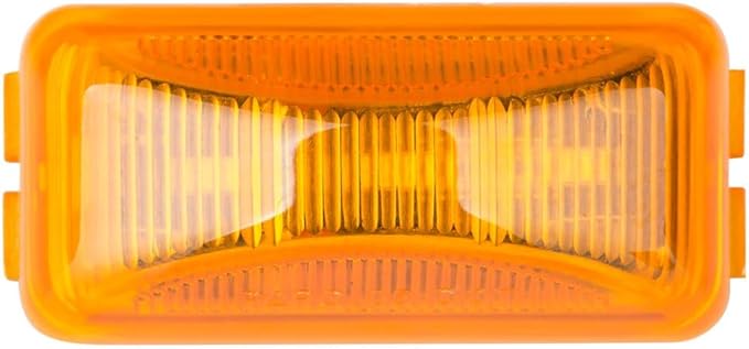 Lumitronics RV Mini Thin Line 37 Series Sealed LED Marker/Clearance Light (Amber)