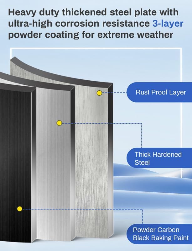 Trailer Lock Fits 2 5/16 Inch Couplers, Heavy Duty Trailer Coupler Lock, Trailer Anti Theft, Upgrade Steel Anti-Theft Structural, Trailer Hitch Locks 2 5/16 for Travel Trailers, Boats, Trucks, RV