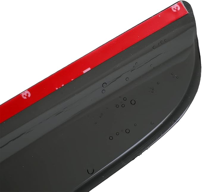 2pcs Original Shatterproof Rainproof Outside Mount Style Sun Rain Guard Durable Side Window Wind Deflectors Dark Smoke Vent Window Visors fit for Chevrolet 2010-2024 Camaro 92341