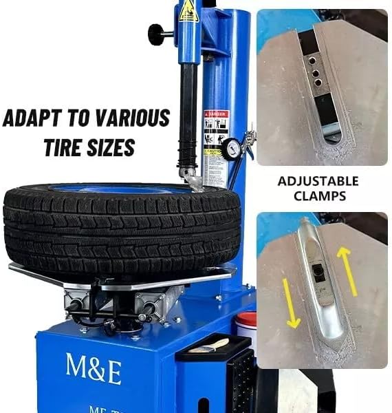 ME-T500 2.0HP 24 Inch Tire Changer Machine Wheel Tire Changer Swing Arm