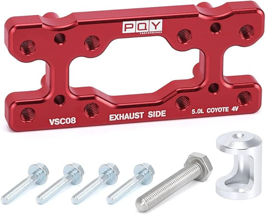 Engine Valve Spring Compressor Tool Compatible with Modular Ford F-150 5.0L Mustang Coyote 4 Valve Engine Trac Magnetic Screw Retainer Red