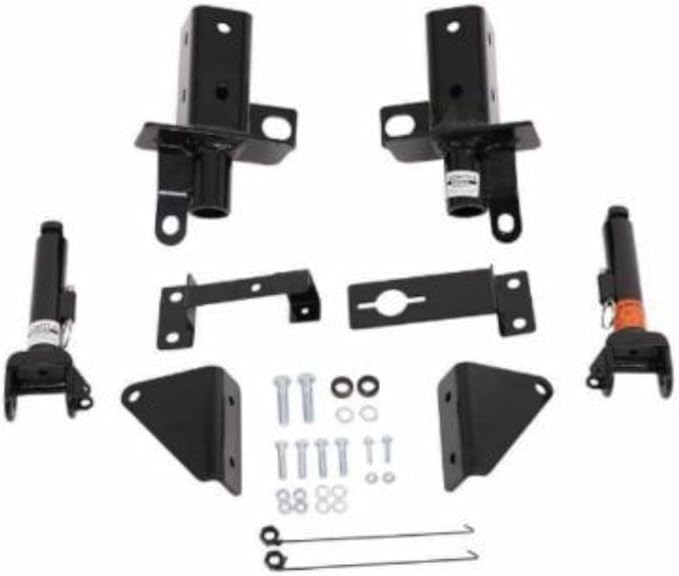 Roadmaster Nighthawk Tow Bar and Baseplate Combo with Universal Economy Wiring Kit fits 2021 2024 Bronco with Plastic Bumper | Illuminates RV Lights | Includes TrendsAuto Decal