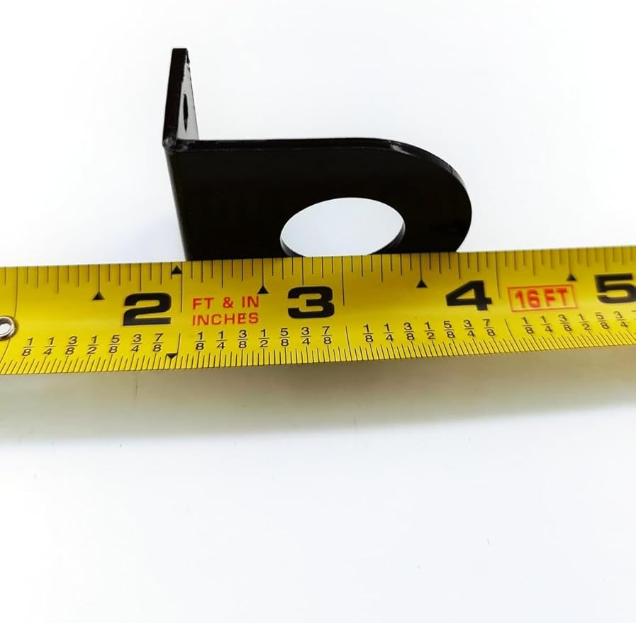 Replacement 3/4" Round Marker Light L Mounting Bracket , for 3/4" Round Light Powder Coated Trailer RV (8pack