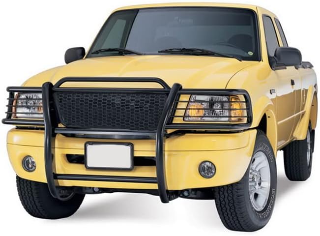 Black Horse Grille brush Bumper Guard Modular Black Compatible with 2001-2012 Ford Ranger|2001-2012 Ford Ranger-17FR20MA