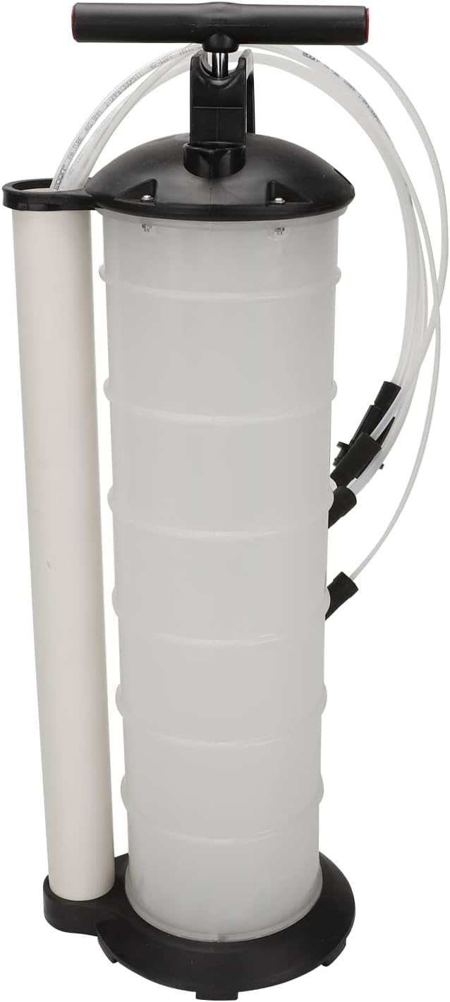 Manual 7 Liter Oil Fluid Changer Vacuum Extractor Fuel Petrol Pump Transfer Remover Tank