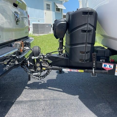 Shocker Air Equalizer for Weight Distribution Hitch, Fits 2-1/2" Hitch 5" Rise 2" Drop